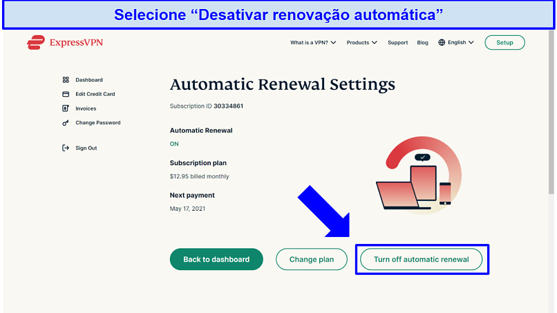 Como cancelar ExpressVPN e obter reembolso (testado 2023)