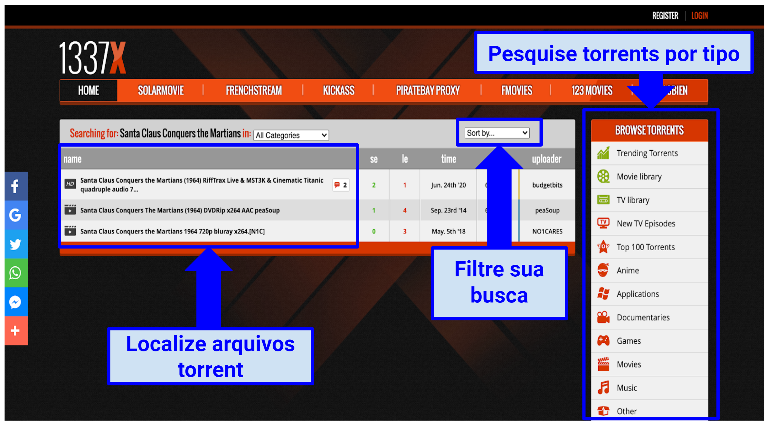 12 melhores sites de torrent em 2024: seguros e funcionand