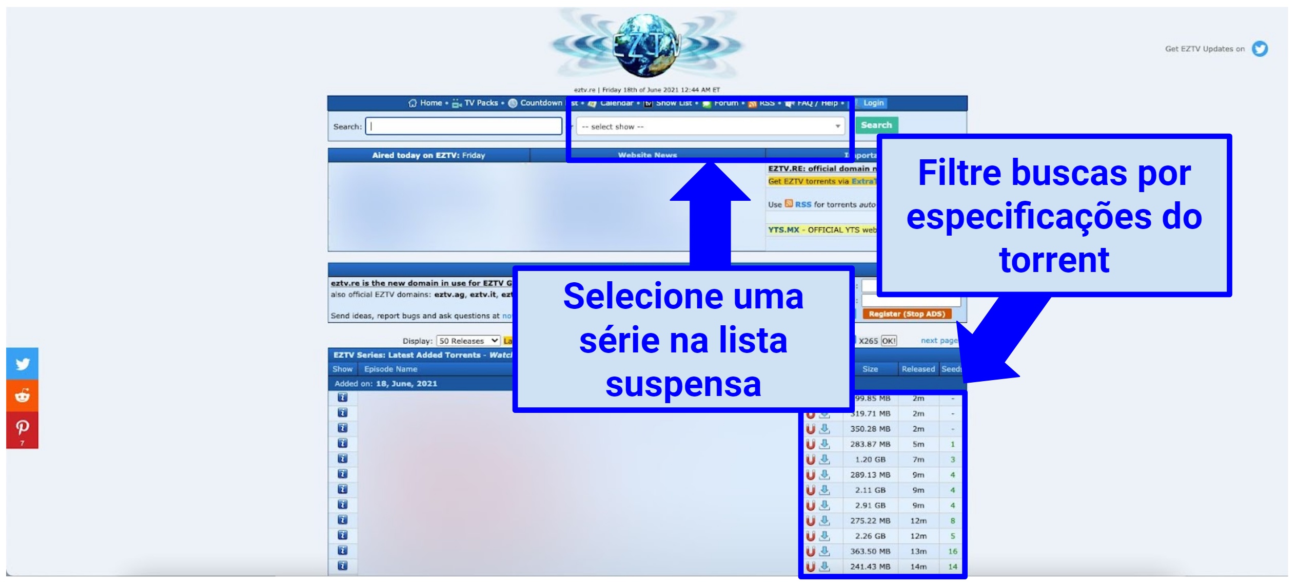 12 melhores sites de torrent em 2024: seguros e funcionand