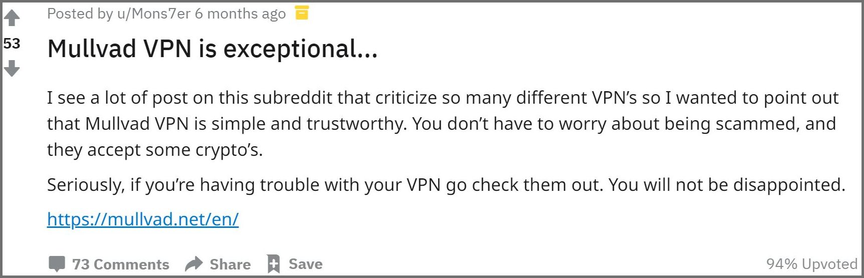 Mullvad VPN